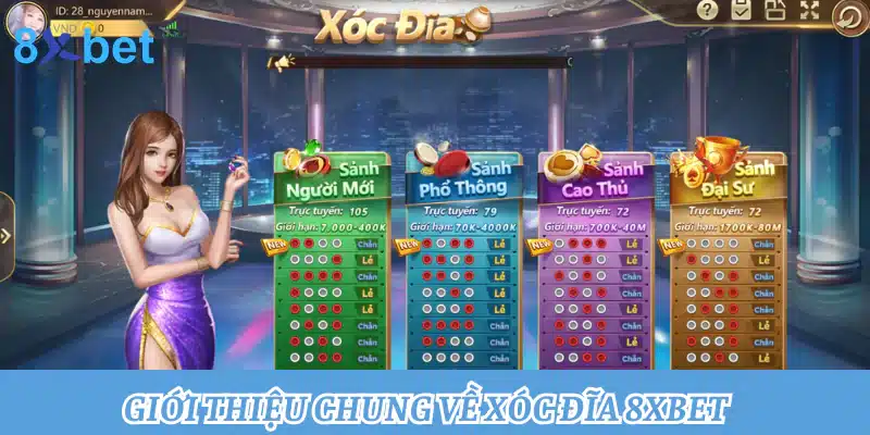 Giới thiệu chung về xóc đĩa 8xbet